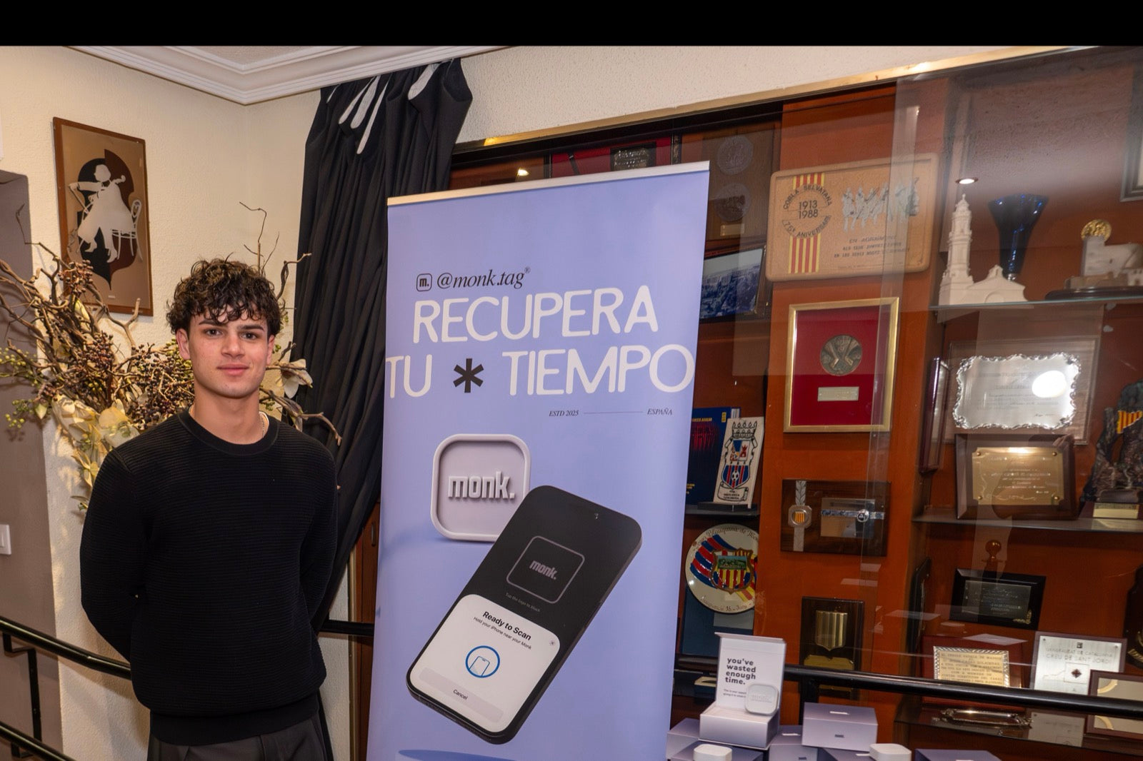Mauro Flecha, fundador de Monk